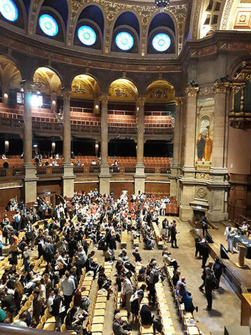 The conclusion of congress in MacEwan Hall